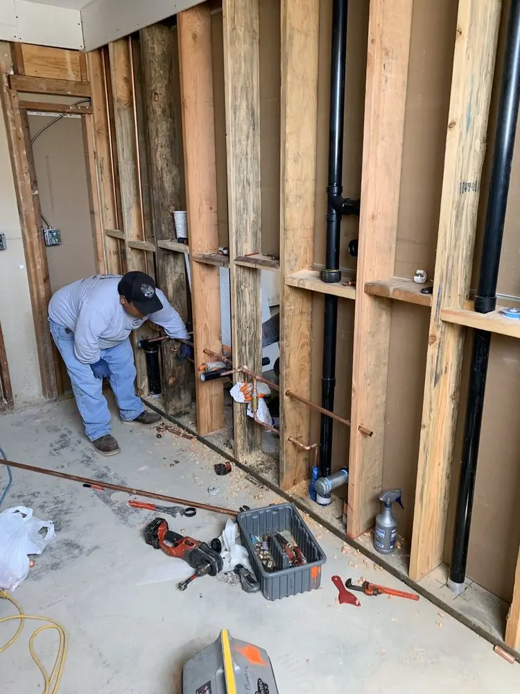 Commercial rough-in plumbing for Commercial Plumbing in Nettleton